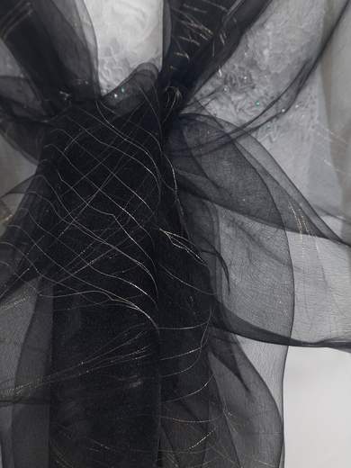 Stola da Cerimonia in Tulle con Fili Glitterati