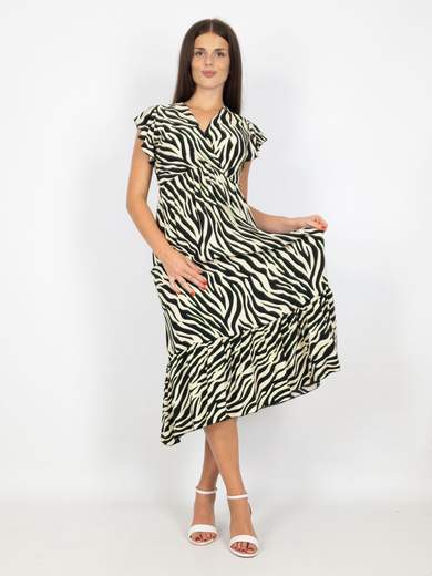 Bucle Vestito Donna Estivo Da Giorno Femminile Longuette E Casual