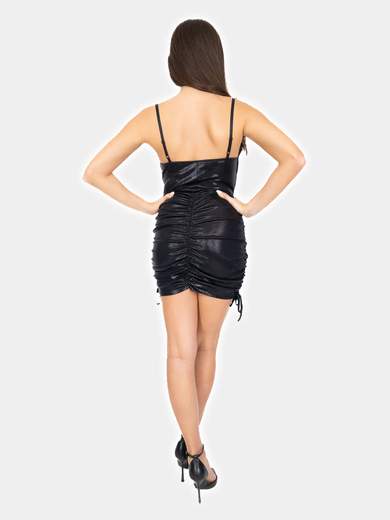 Abito Corto Donna Con Schiena Scoperta Sexy Da Sera