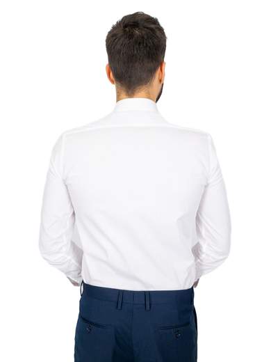 Camicia Bianca da Uomo Comfort Fit: Eleganza e Comfort per Ogni Occasione