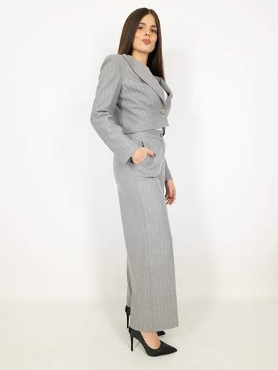 CARMEN Completo da donna elegante a righe SAI-4-610-609