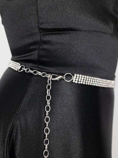 Cintura Gioiello Elegante Infinito con Strass Regolabile