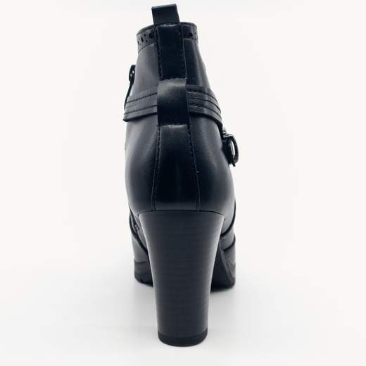 Tronchetti Donna Stivaletti Con Tacco Medio Largo E Plateau