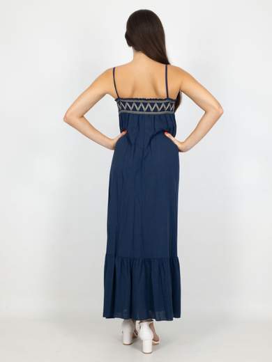 Bucle Vestito Donna Estivo Lungo da Giorno Femminile Casual Leggero