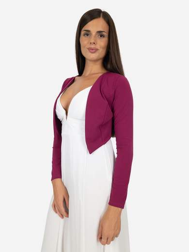 STRABELLO CERIMONIA Coprispalle elegante corto in crepe da cerimonia 2461-P49