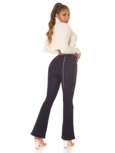 KOUCLA Jeans Svasati a Vita Alta Donna Sexy Must Have 0000J6213