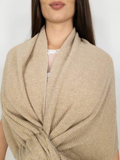 STRABELLO CERIMONIA Coprispalle Elegante Donna in Maglia Lurex con Anello A99095-1000