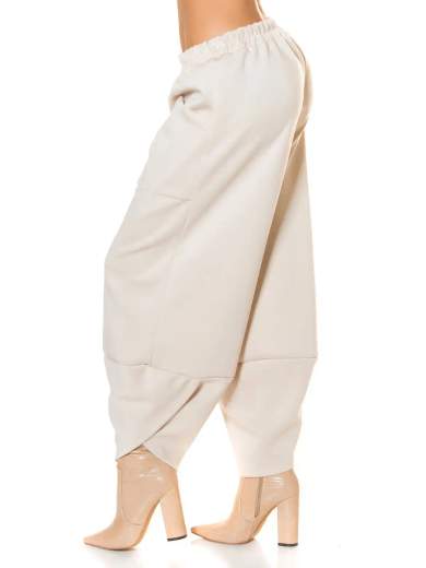 Pantaloni sexy a vita alta Koucla con vestibilità ampia