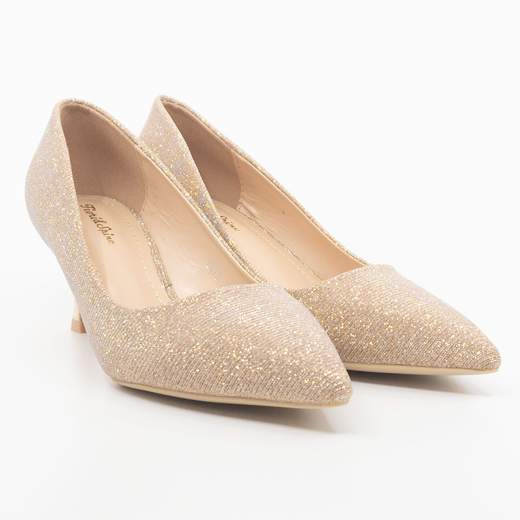 Décolleté Glitterate da Cerimonia con Tacco a Clessidra