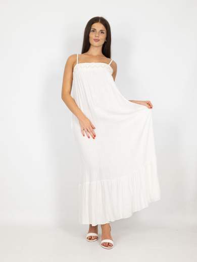 Bucle Vestito Donna Estivo Lungo da Giorno Femminile Casual Leggero