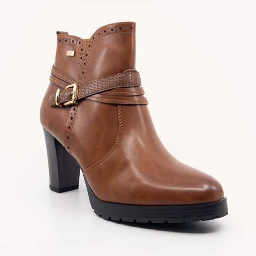 Tronchetti Donna Stivaletti Con Tacco Medio Largo E Plateau