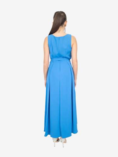 Abito da cerimonia corto davanti e lungo dietro con cintura