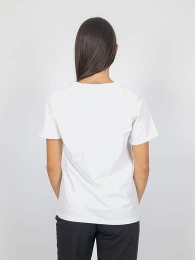 Bucle Maglietta Manica Corta Con Scritte Stampate E Strass 100 Cotone