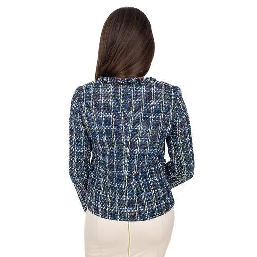 CARMEN Giacca Donna Stile Chanel Blazer Elegante Made in Italy