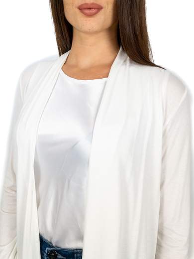 Women’s Long Open Cardigan Slim Fit