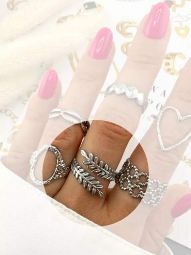 Strabello Bijoux Silvia Leaf Ring 88696-0