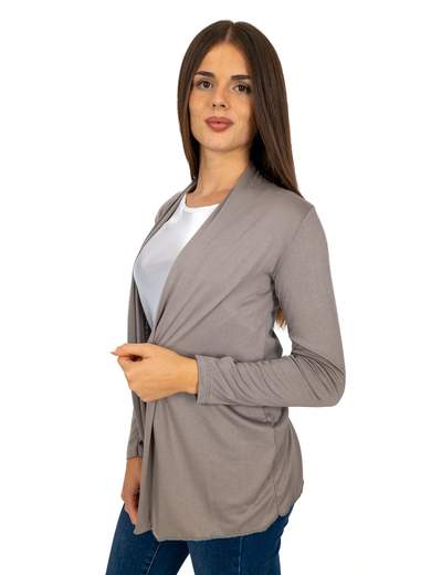 Women’s Long Open Cardigan Slim Fit