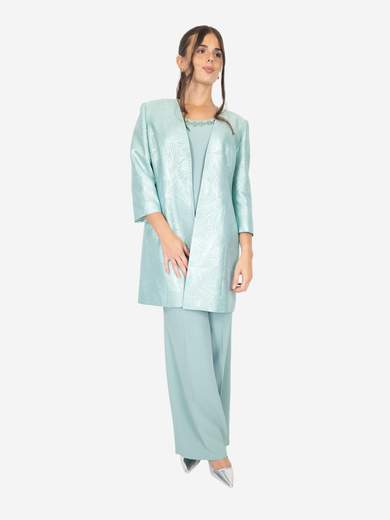 Completo elegante cerimonia mamma di sposa e sposo