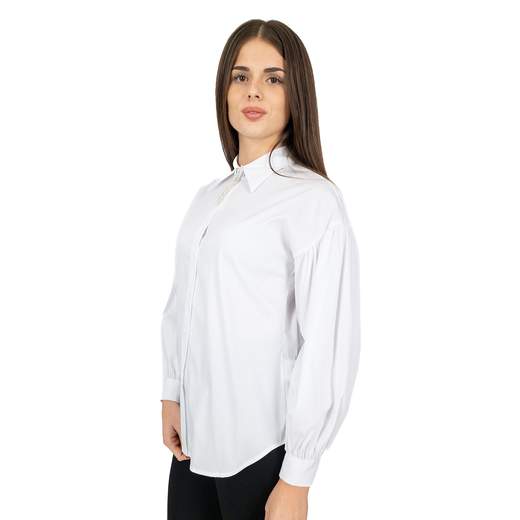 Camicia Donna Maniche a Sbuffo Stile Elegante e Comodo