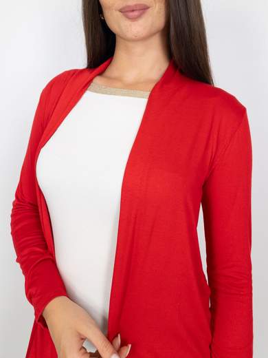 Women’s Long Open Cardigan Slim Fit