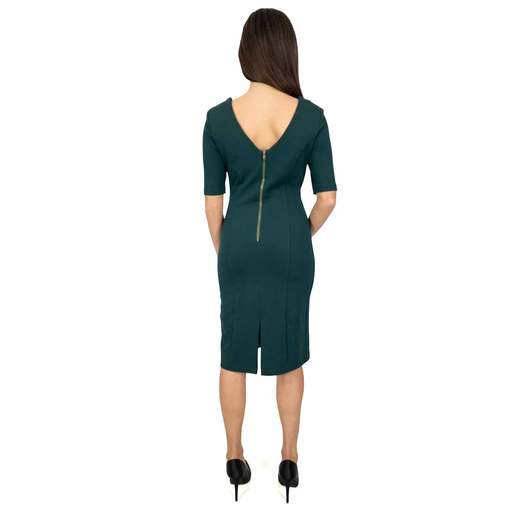 CARMEN Tubino Elegante Sopra il Ginocchio Mezza Manica Stretch