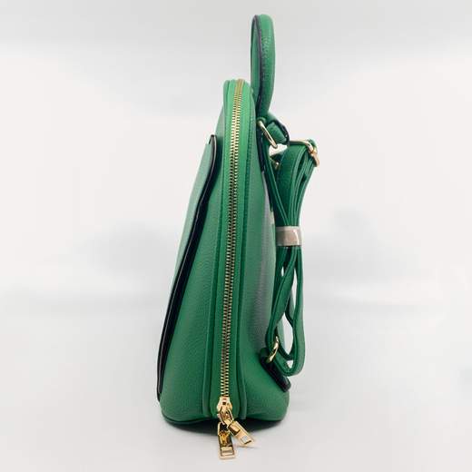 Zaino Borsa Da Donna Rigida Con Spallacci Regolabili E Zip