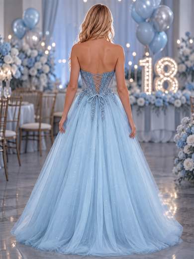 Princess Dress for 18th Birthday with Sequins