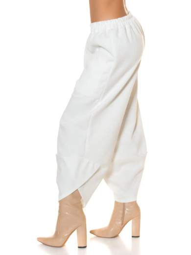 Pantaloni sexy a vita alta Koucla con vestibilità ampia