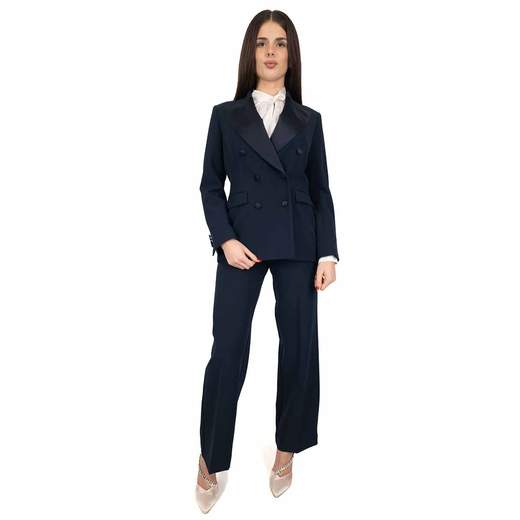 Pantaloni a Palazzo Eleganti Stile Raffinato per Donne con Vita Alta
