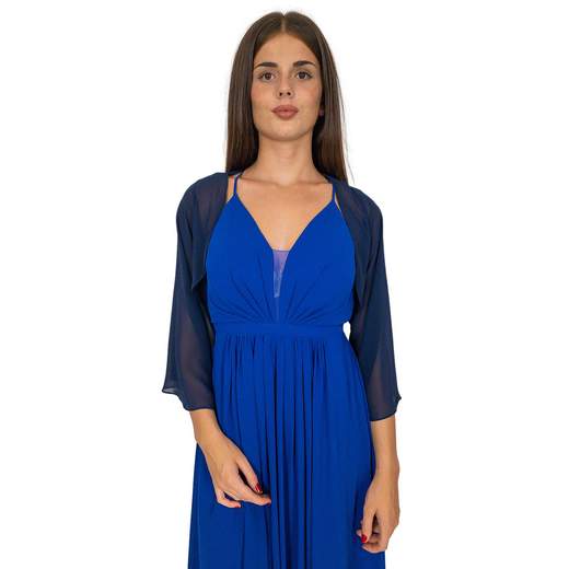 STRABELLO CERIMONIA Coprispalle Elegante Cerimonia in Georgette Donna Manica campana