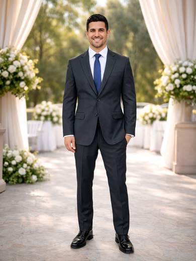 Abito Uomo Fresco di Lana 100% Lana Vergine Regular Fit