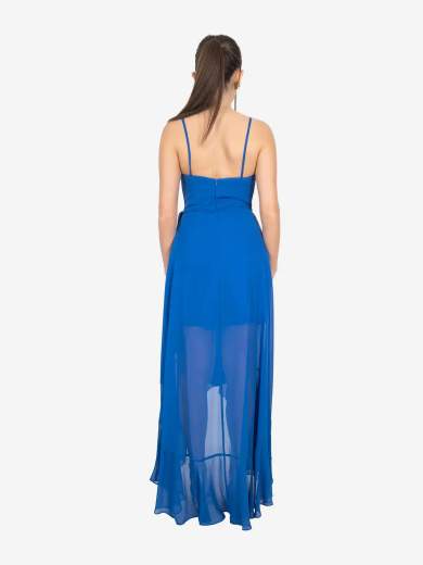 Bianca Brandi Abito da cerimonia asimmetrico con stola 29279