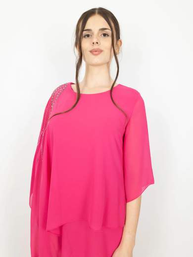 Completo elegante da cerimonia con casacca e pantaloni