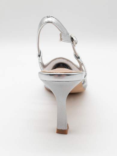 Slingback eleganti da cerimonia con tacco a clessidra