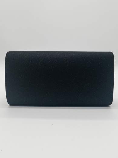 Pochette Elegante Nera Glitterata con Chiusura Magnetica