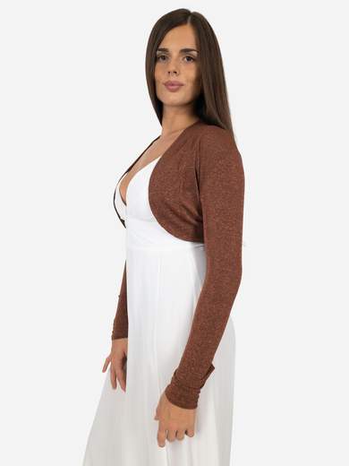 STRABELLO CERIMONIA Coprispalle Elegante Corto da cerimonia in Lurex Donna Slim Fit P49210061463-9885