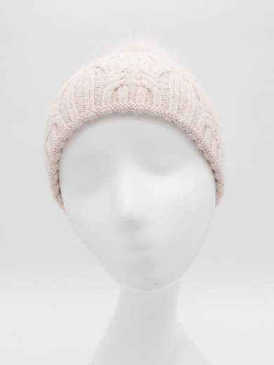 Katier Cappellino Donna Invernale In Angora Con Pompon