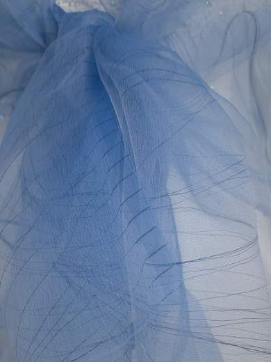 Stola da Cerimonia in Tulle con Fili Glitterati