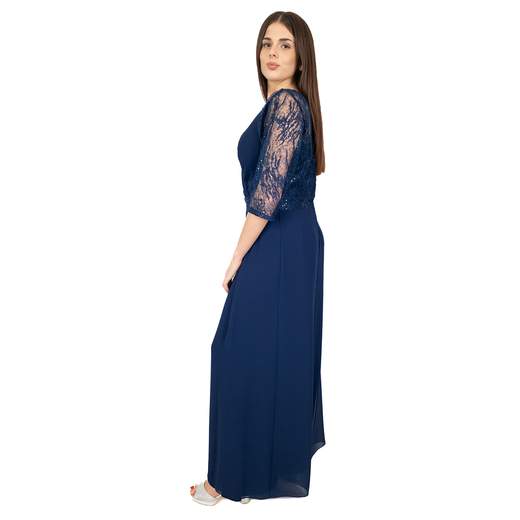 Tuta elegante per matrimonio da cerimonia taglie forti