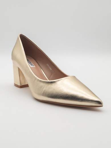 CHIARA FOSCARI Décolleté Oro a Punta con Tacco Largo 6,5 cm A31-3103-ORO