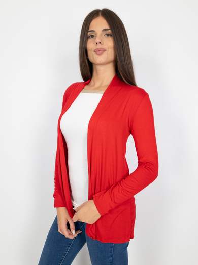 Women’s Long Open Cardigan Slim Fit