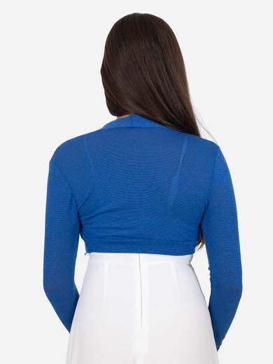Coprispalle Elegante Corto da cerimonia in Lurex Donna Slim Fit