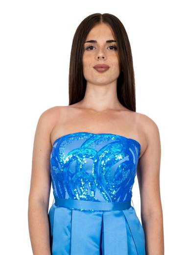 ALLURE Abito Longuette Cerimonia Elegante Per La Mamma Sposa O Sposo