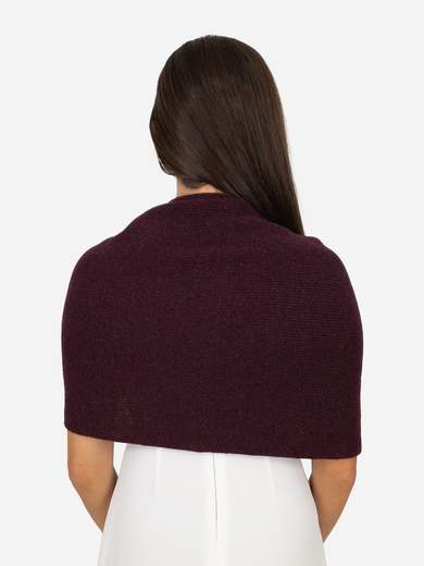 Elegant Ceremony Shrug in Knit with Lurex Yarn