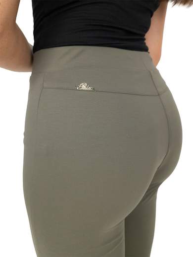 Women’s Summer Stretch Slim Fit Pants with Elastic Waist Made in Italy