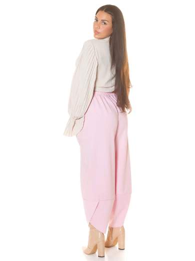 Pantaloni sexy a vita alta Koucla con vestibilità ampia