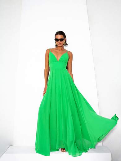 TWINS Abito Lungo Cerimonia Elegante Donna Stile Impero Con Stola