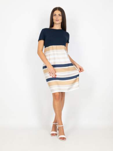 Vestito Donna Estivo Corto Al Ginocchio Leggero E Casual