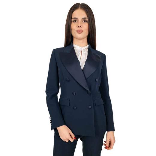 NORMEET Tailleur Donna Elegante Matrimonio Laurea Giacca Pantaloni