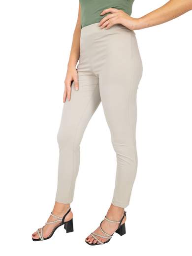 Women’s Summer Stretch Slim Fit Pants with Elastic Waist Made in Italy